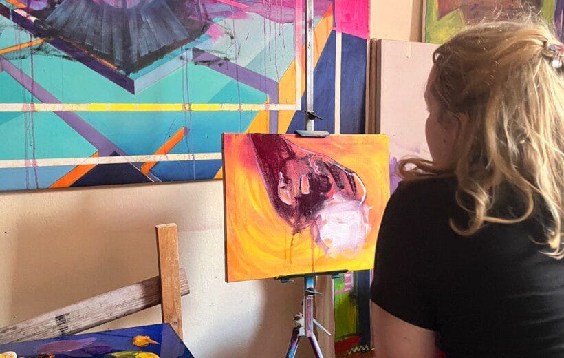 Therapy Painting (Diabat, Essaouira)