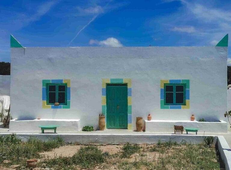 a house in remote area off the beaten path near essaouira