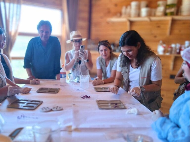 honey products making workshop near chefchaouen